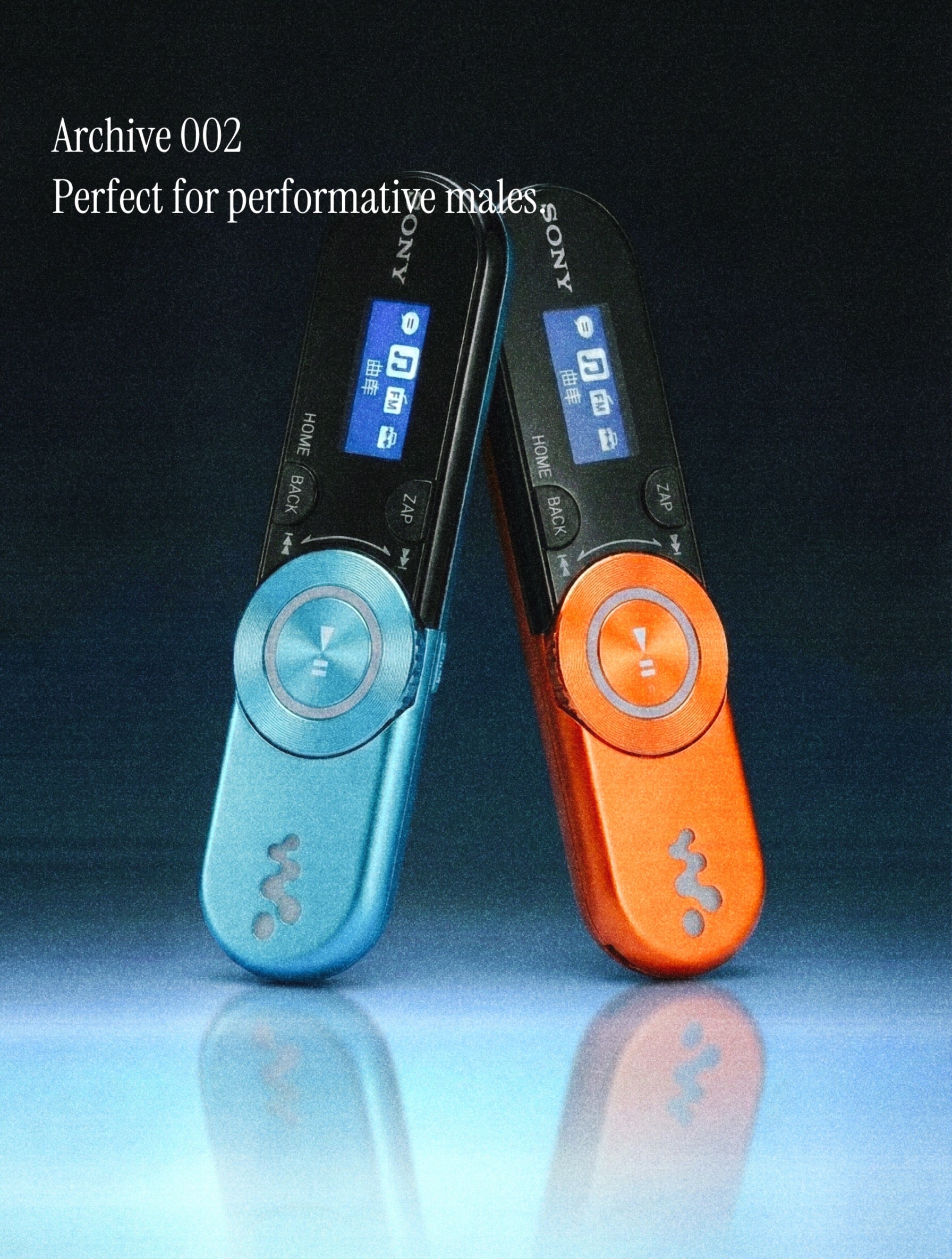 ARCHIVE 002: SONY WALKMAN (DAMAGED GOODS)